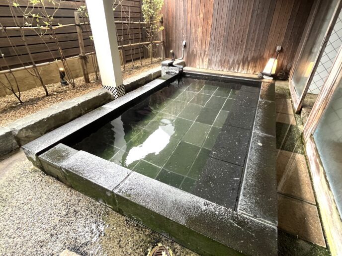 小天狗旅館、露天風呂