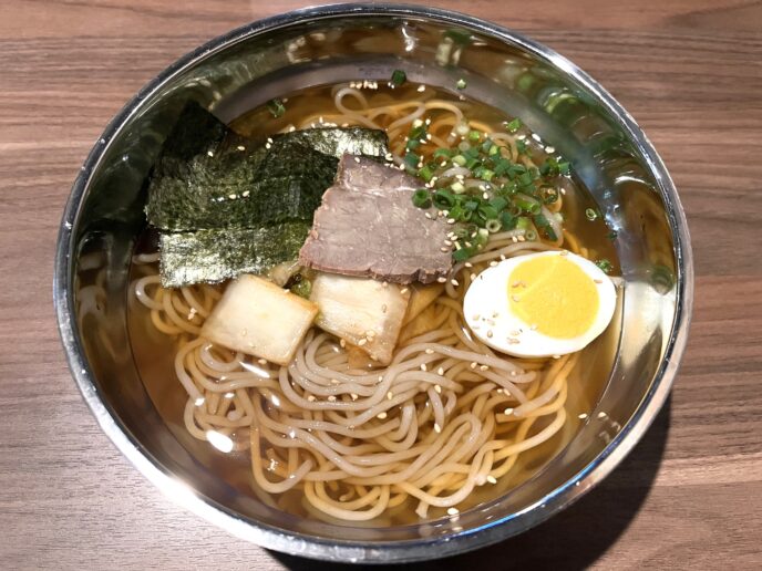 「冷麺 大和」の別府冷麺