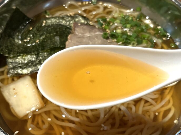 「冷麺 大和」の別府冷麺（和風出汁）