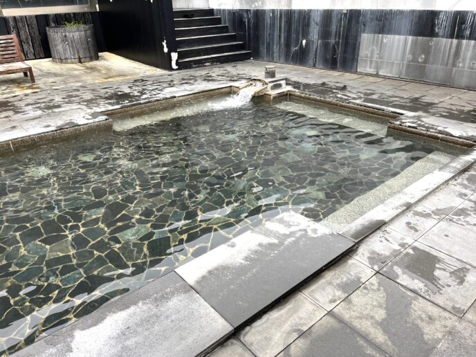 川棚グランドホテルお多福、露天風呂