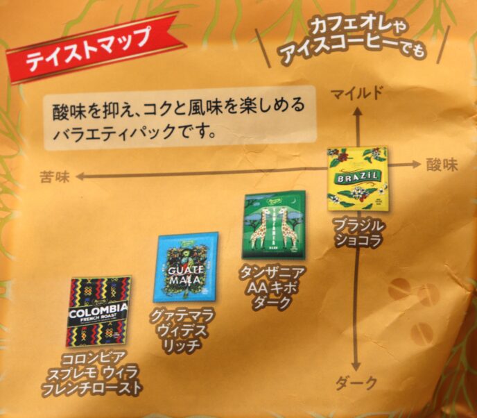 MJB ドリップコーヒー バラエティパック