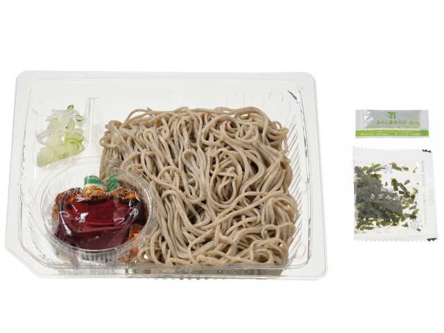 コンビニのざるそば