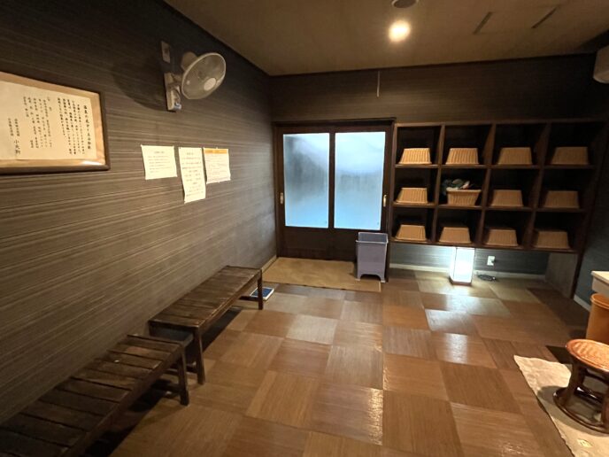 小天狗旅館、脱衣所