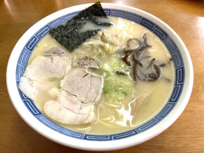 来々軒のラーメン
