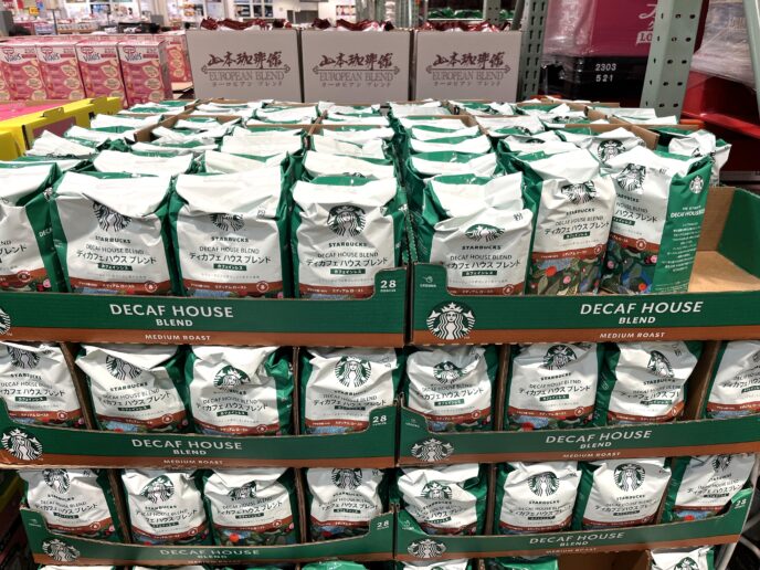 スターバックス・ディカフェ・ハウスブレンドの売り場