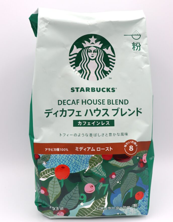 スターバックス・ディカフェ・ハウスブレンド　パッケージ
