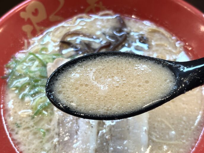 ろくの家のラーメン・スープ