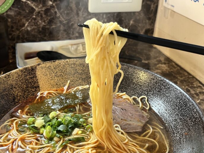蘭州の薬膳ラーメン・麺