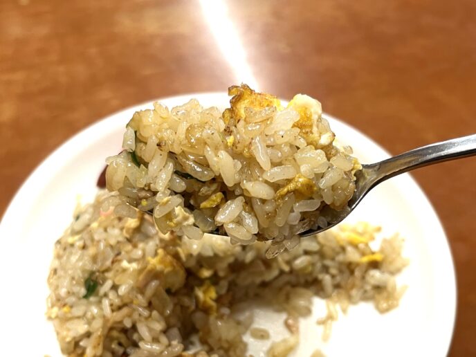 力ラーメンのヤキメシ