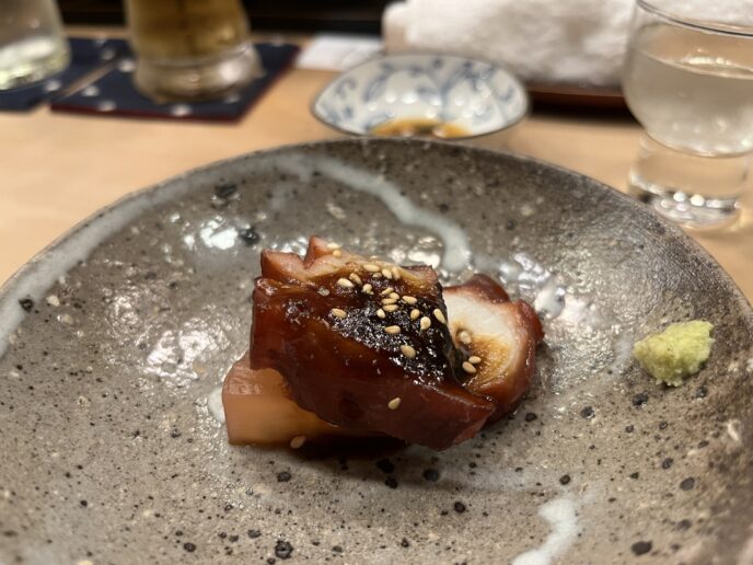 寿司もり田 タコの煮つけ