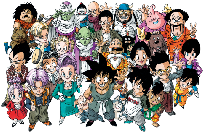 ドラゴンボールのキャラたち