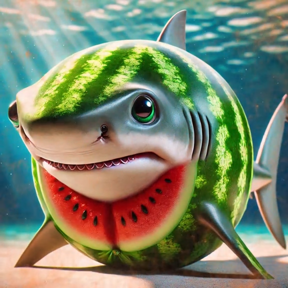 トララレロ・ウォーターメロニーニ（Tralalero Watermelonini）