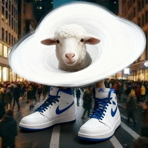 ラ・スパツィアーレ・ホワイトホール・シープ（La Spaziale White Hole Sheep）