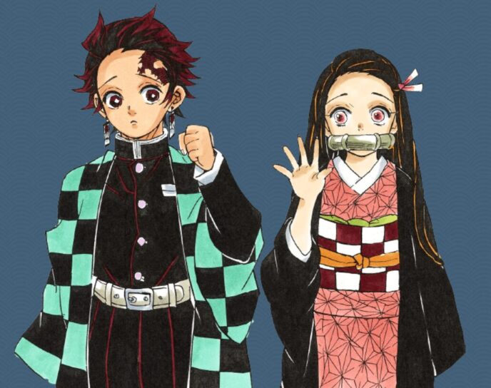 鬼滅の刃 炭治郎と禰󠄀豆子