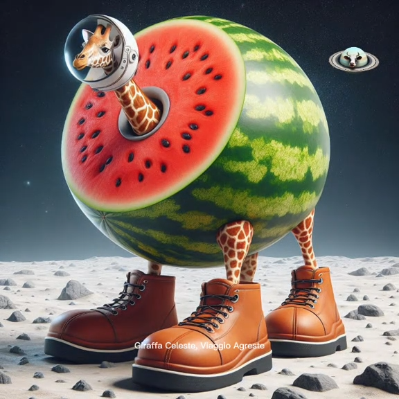 ジラッファ・チェレステ・ヴィアッジョ・アグレスト（Giraffa Celeste Viaggio Agreste）