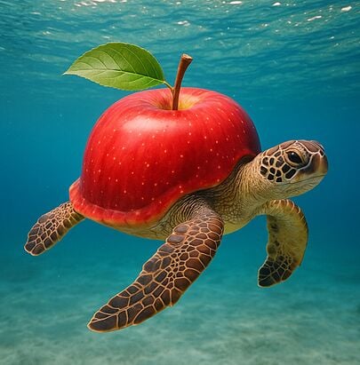 タートリーニ・アプリーニ（Turtleini appleini）