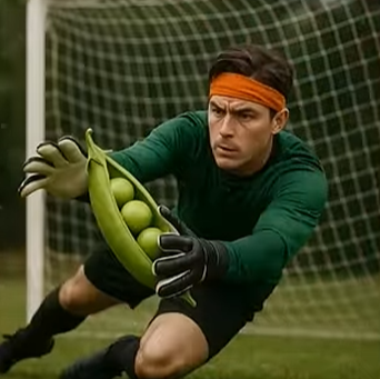 円堂守がエンドウ守る