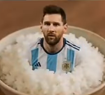 飯にメッシ