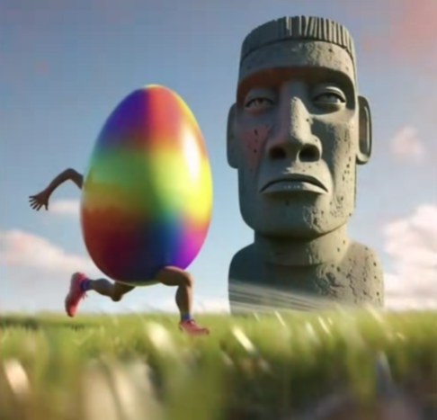 イースター島でいいスタート