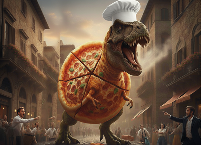 ピザ・アイ・ディノサウリ