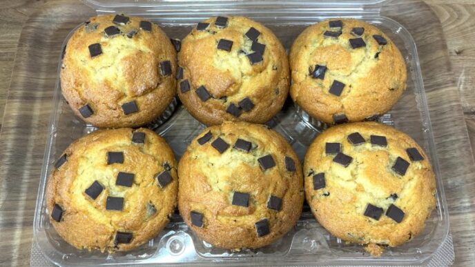ベルギーチョコチャンクマフィン