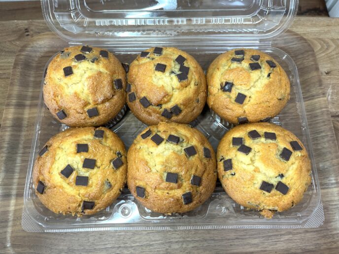 ベルギーチョコチャンクマフィン