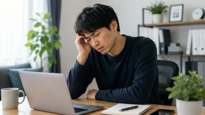 座り仕事がつらい人