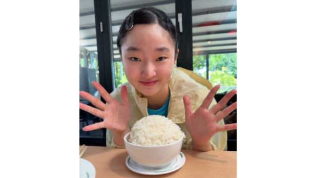 張本美和選手