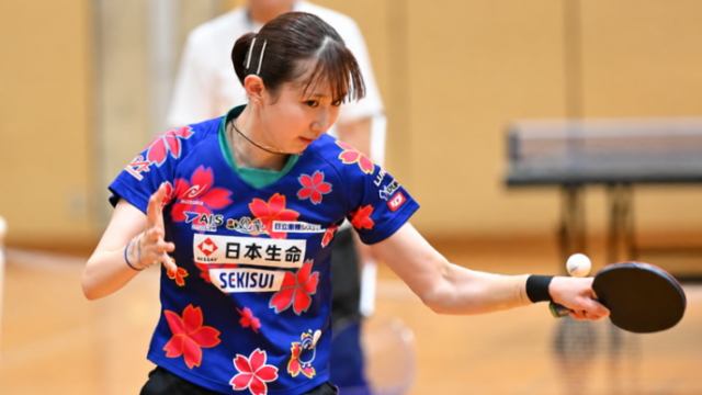 早田ひな選手