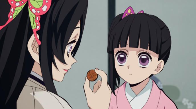 胡蝶カナエと栗花落カナヲ